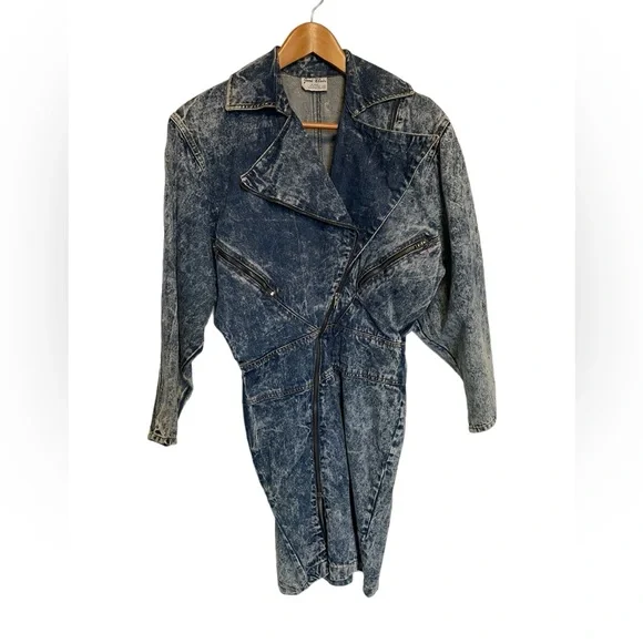 Vintage | Dresses | 8s Joni Blair Denim Dress | Poshmark